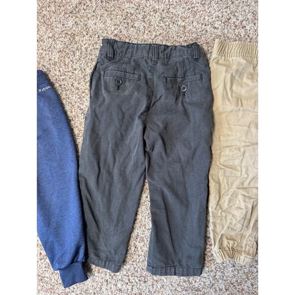 Lot of 3 pairs of 24 mos/2T Toddler/BABY Boys Pants, Lucky Brand, Hurley - Picture 5 of 10
